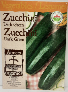 SEEDS - Zucchini Dark Green
